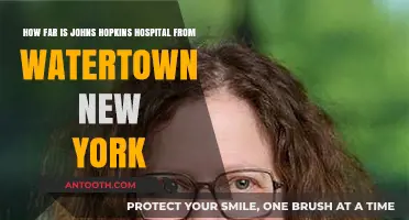 Johns Hopkins Hospital to Watertown, NY: Distance and Travel Guide