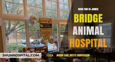 Jones Bridge Animal Hospital: How Far is it?