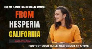 Loma Linda University Hospital Distance from Hesperia, California: A Quick Guide