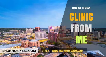 Mayo Clinic: How Far is it From Me?