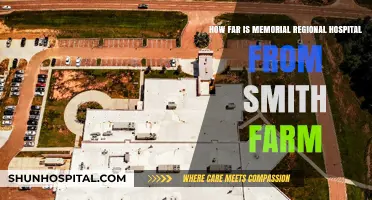 Memorial Regional Hospital to Smith Farm: Distance and Directions Guide