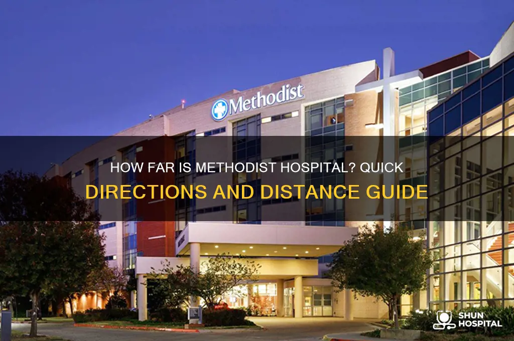 how far is methodist hospital