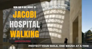 Walking Distance from My House to Jacobi Hospital: A Guide