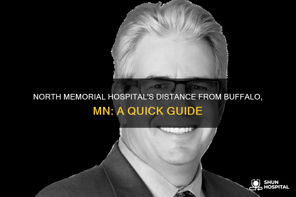 how far is north memorial hospital from buffalo mn