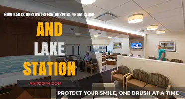 Navigating Chicago: Northwestern Hospital's Distance from Clark and Lake Station