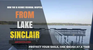 Oconee Regional Hospital to Lake Sinclair: Distance and Directions