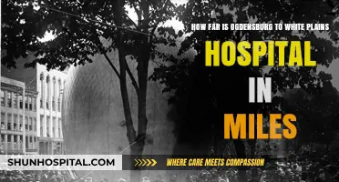 Ogdensburg to White Plains Hospital: Distance in Miles Explained