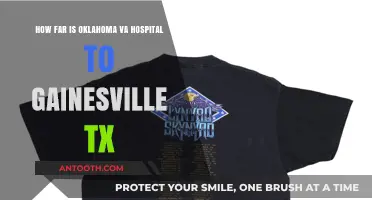 Distance from Oklahoma VA Hospital to Gainesville, TX: A Quick Guide