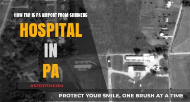 Distance from PA Airport to Shriners Hospital: A Quick Guide