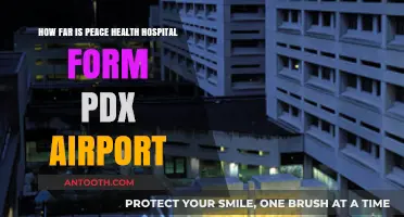 PeaceHealth Hospital Distance from PDX Airport: Quick Travel Guide