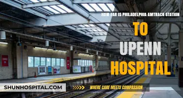 Philadelphia Amtrak to UPenn Hospital: Distance and Travel Guide
