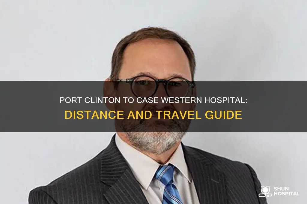 how far is port clinton from case western hospital