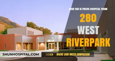 Provo Hospital Distance from 280 West Riverpark: Quick Travel Guide