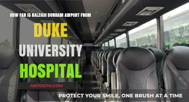Raleigh-Durham Airport to Duke University Hospital: Distance and Travel Guide