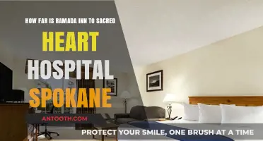 Ramada Inn to Sacred Heart Hospital Spokane: Distance and Directions