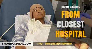 Ramona's Nearest Hospital: How Far Away?