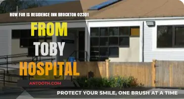 Residence Inn Brockton to Toby Hospital: Distance and Travel Guide