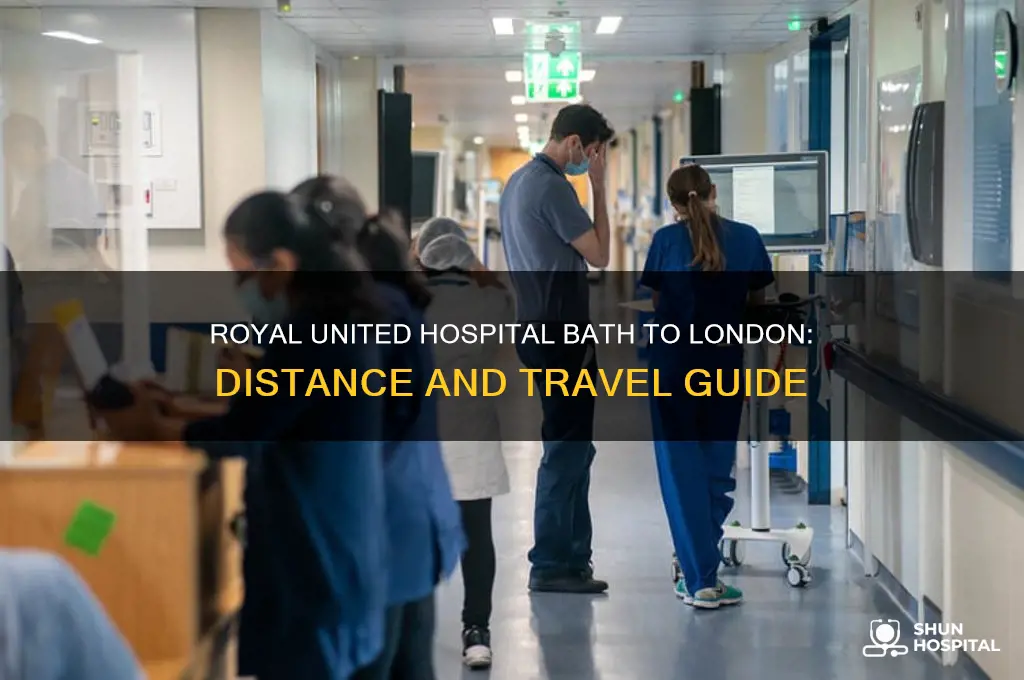 how far is royal united hospital bath from london