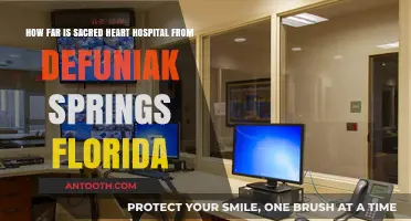 Sacred Heart Hospital's Distance from Defuniak Springs, Florida: A Quick Guide