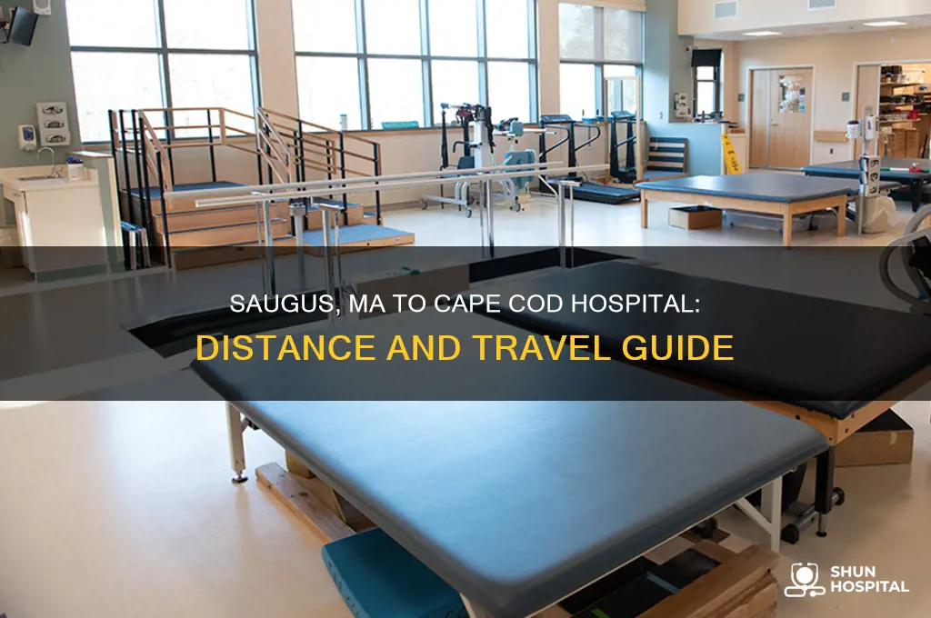 how far is saugus ma to cape cod hospital