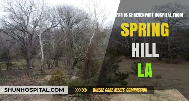 Shreveport Hospital to Spring Hill, LA: Distance and Travel Guide