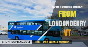 Springfield Hospital VT to Londonderry VT: Distance and Travel Guide