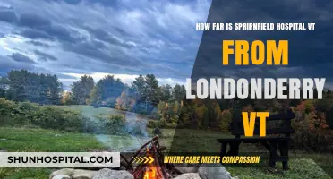 Springfield Hospital VT to Londonderry VT: Distance and Travel Guide