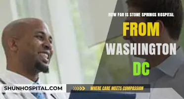 Stone Springs Hospital: Distance and Travel Time from Washington DC