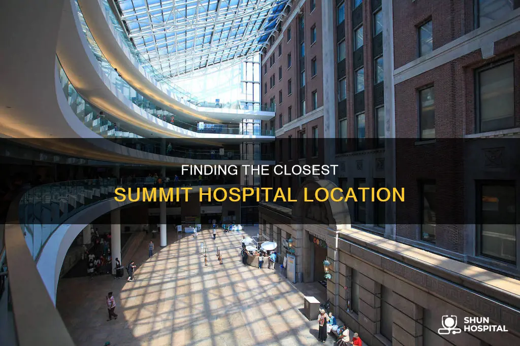 how far is summit hospital from me