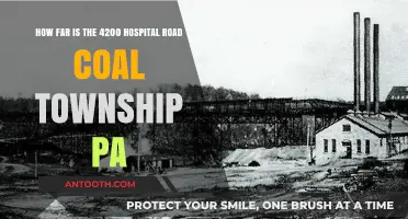 Distance to 4200 Hospital Road, Coal Township, PA: A Guide