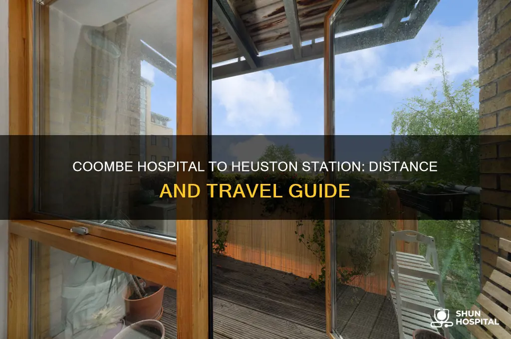 how far is the coombe hospital from heuston station