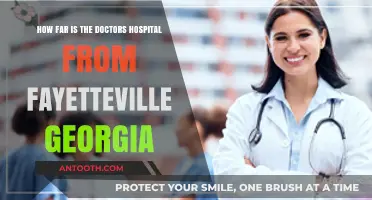 Distance from Fayetteville, Georgia to Doctors Hospital: A Quick Guide