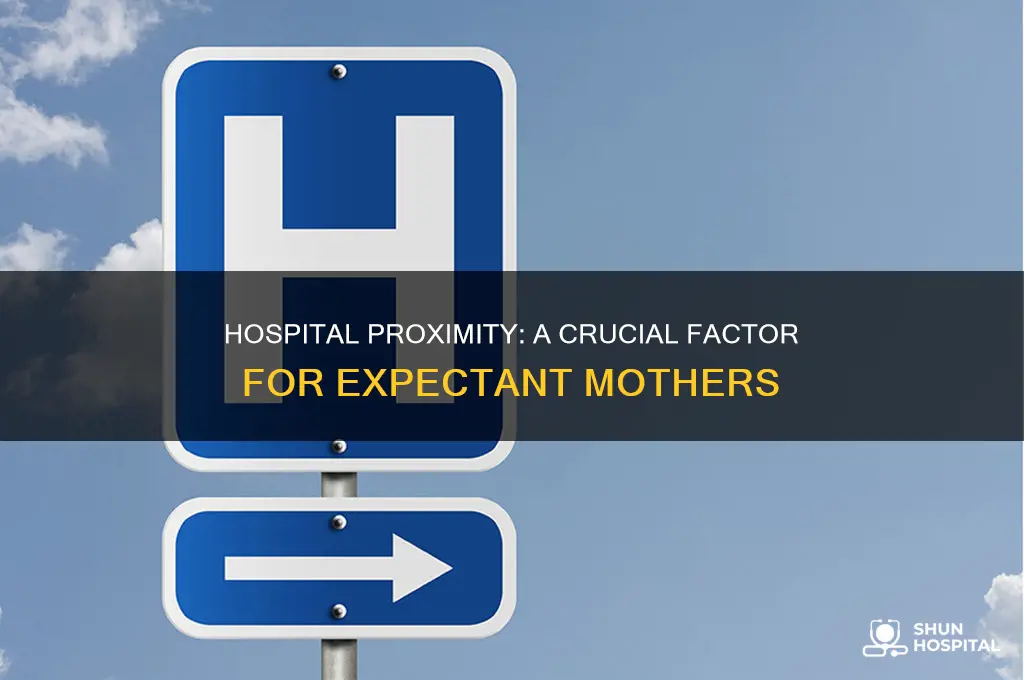how far is the hospital first delivery