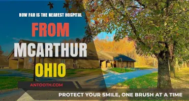 Nearest Hospital to McArthur, Ohio: Distance and Directions Guide