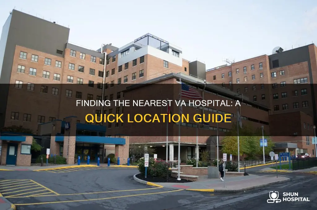 how far is the va hospital from my location