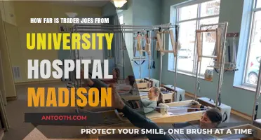 Trader Joe's to University Hospital Madison: Quick Distance Guide