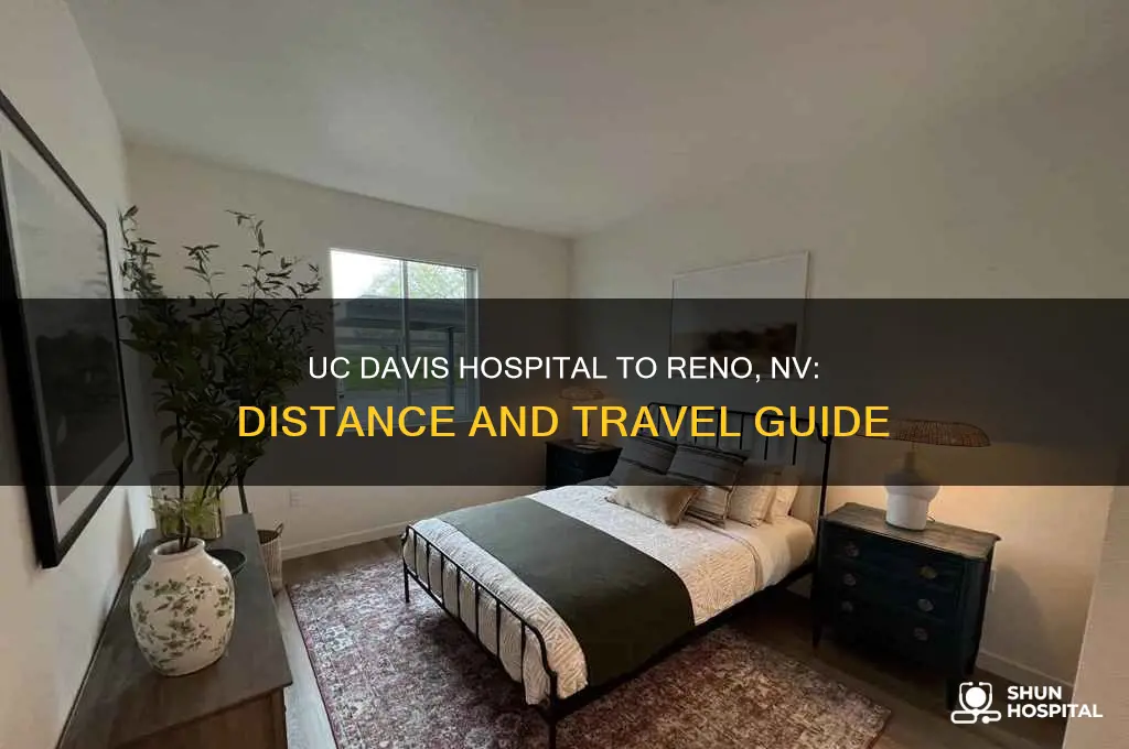 how far is uc davis hospital from reno nv