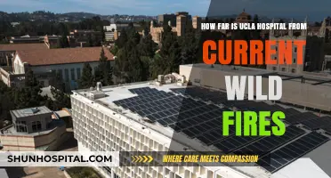 UCLA Hospital's Distance from Current Wildfires: Safety and Access