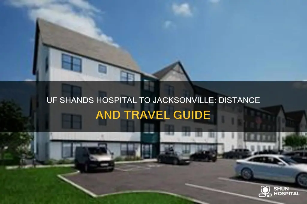 how far is uf shands hospital to jacksonville florida