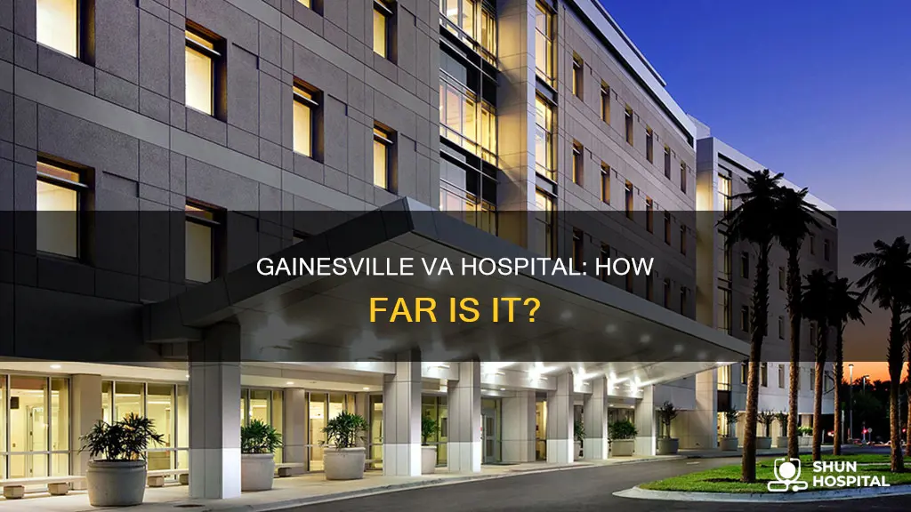 how far is va hospital gainesville fl