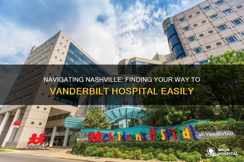 how far is vanderbilt hospital