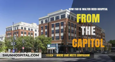 Walter Reed Hospital to Capitol Distance: A Quick Travel Guide