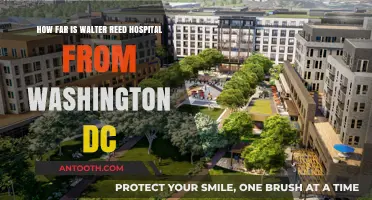 Walter Reed Hospital's Proximity to Washington DC: Distance Explained