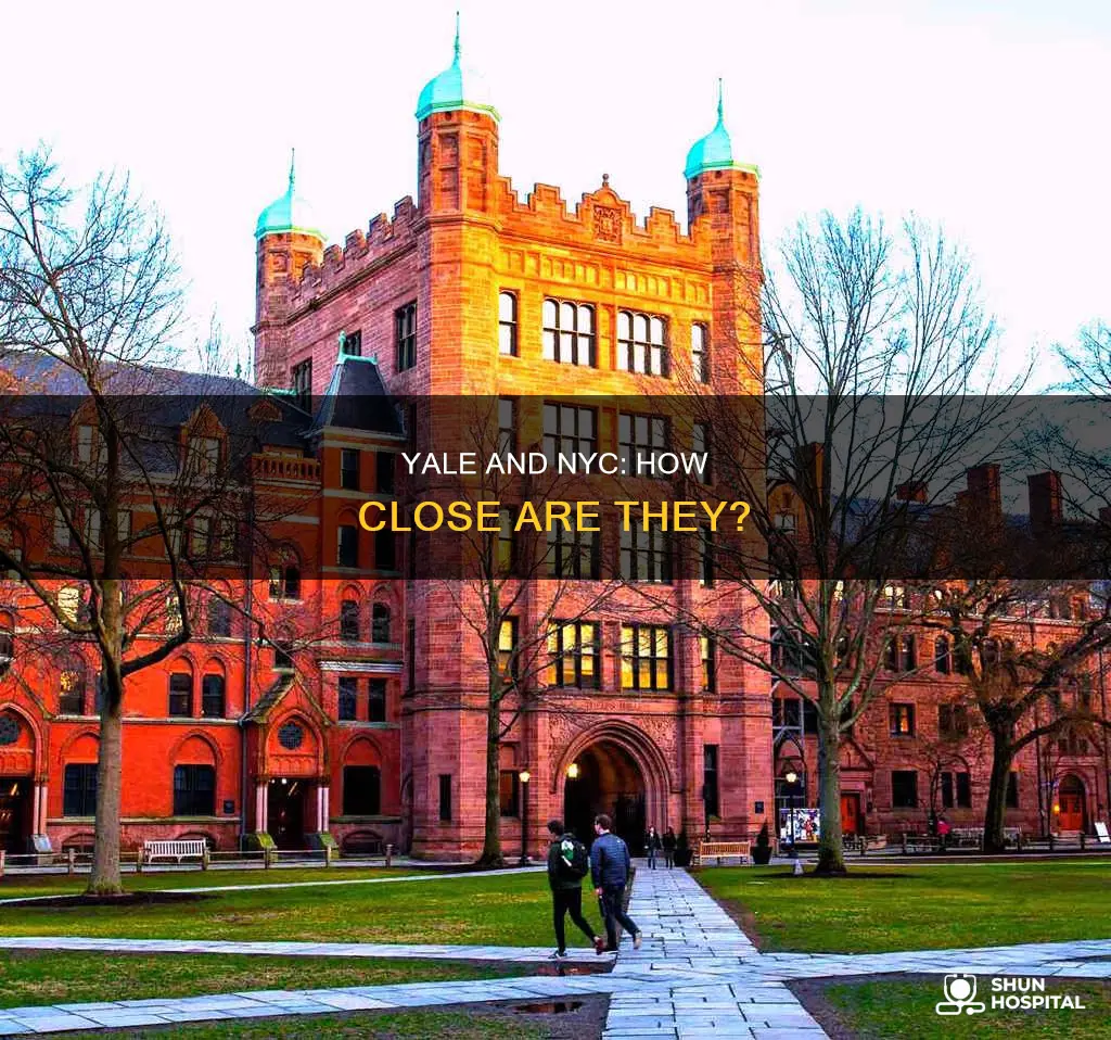 how far is yale from new york