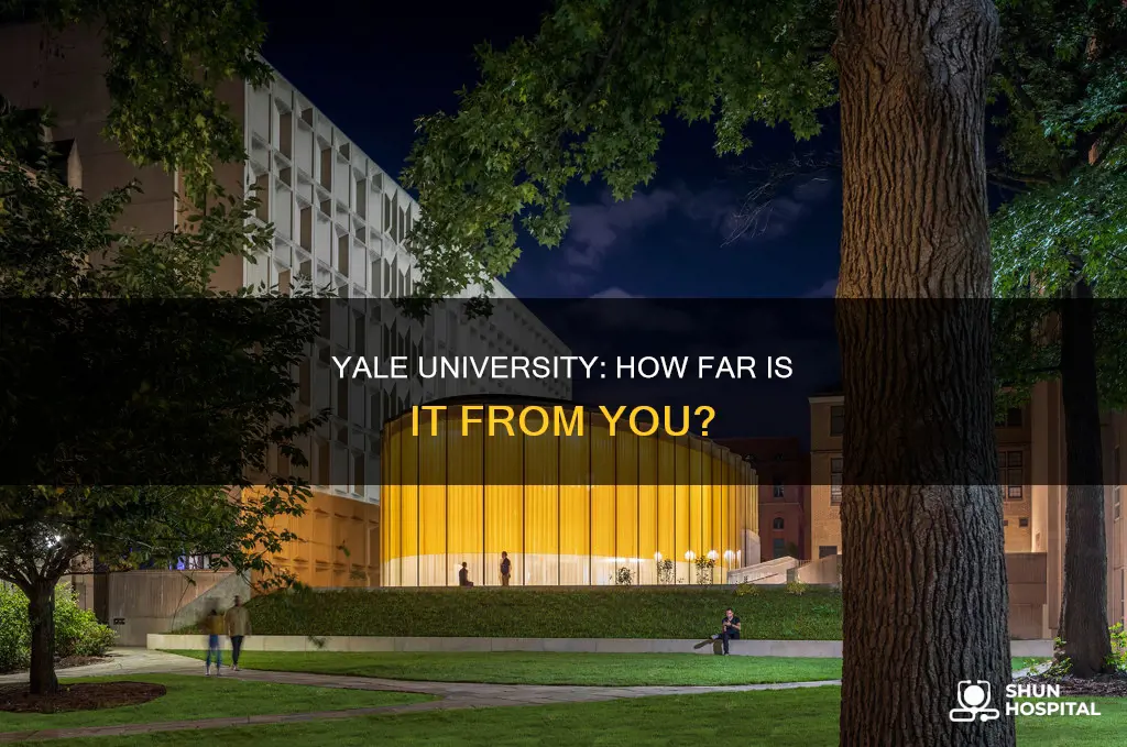 how far is yale university from me