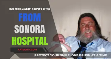 Distance from Zachary Cooper's Office to Sonora Hospital: A Quick Guide