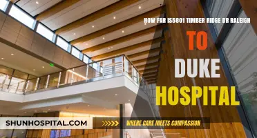 Timber Ridge Dr to Duke Hospital: Distance and Travel Guide