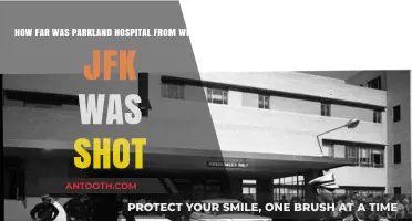 Distance from JFK Assassination Site to Parkland Hospital Revealed