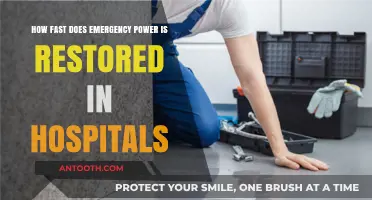 Swift Recovery: Emergency Power Restoration Speed in Hospitals Explained