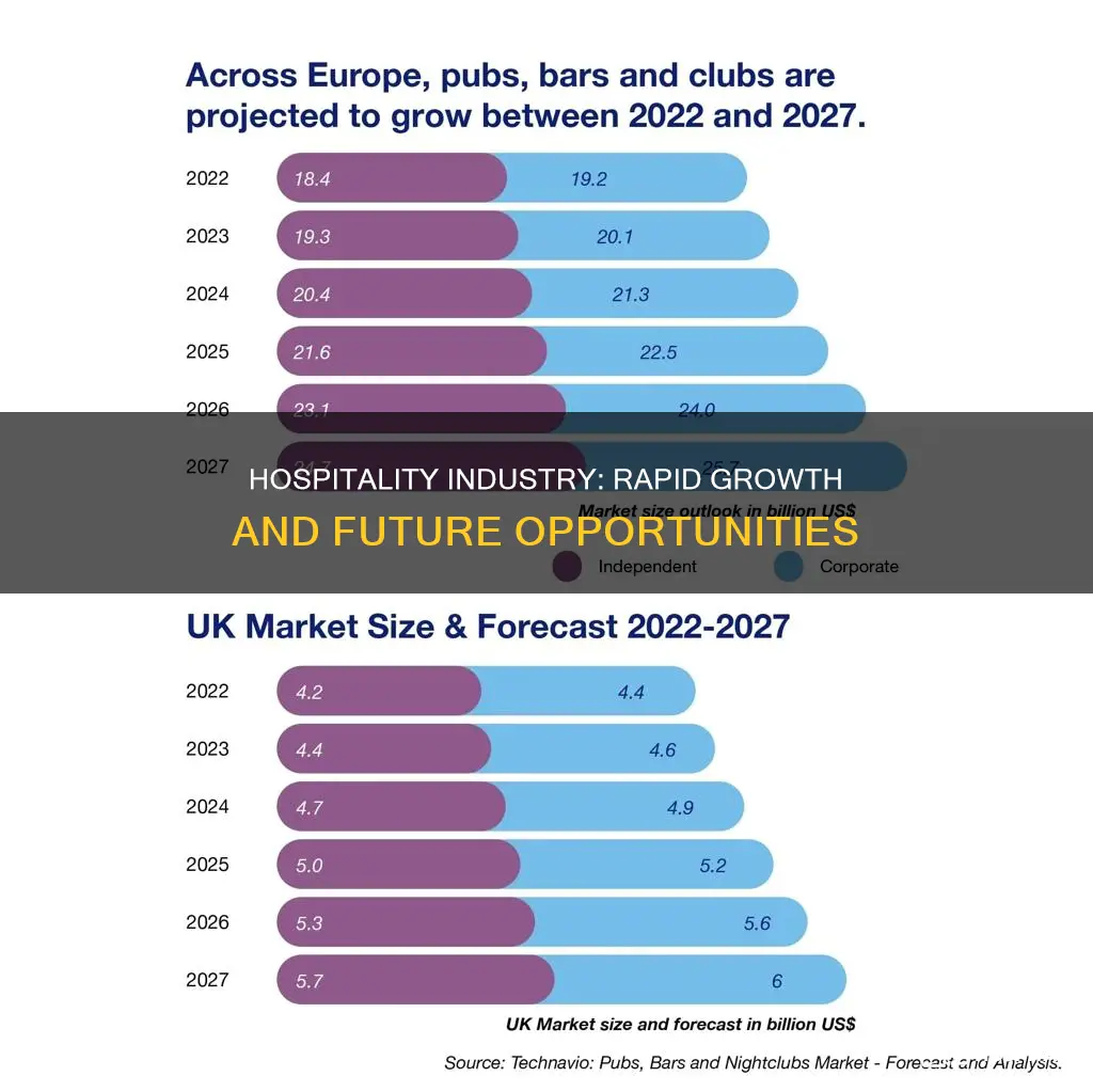 how fast is the hospitality industry growing